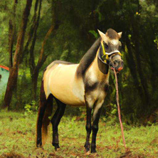 A captivating Bankura Horse sculpture displaying intricate details and symbolic motifs.
