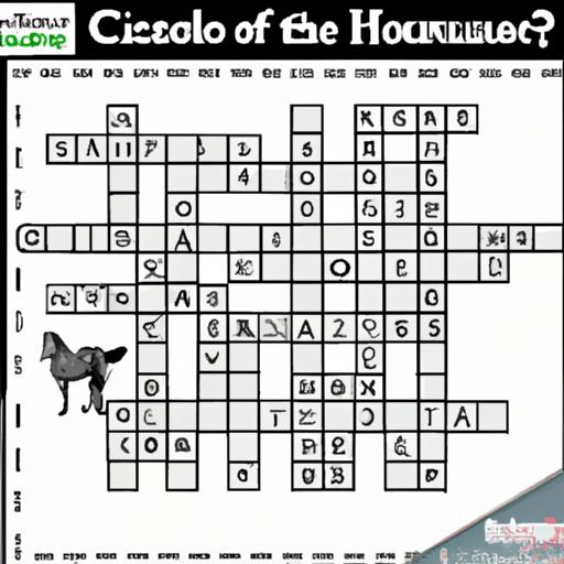 Completed crossword puzzle showing the clue for a horse breed from Kentucky.