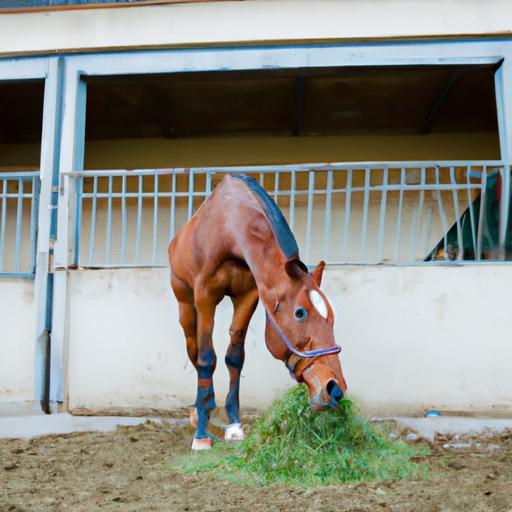 A healthy and strong sport horse benefiting from easy sport horse feed