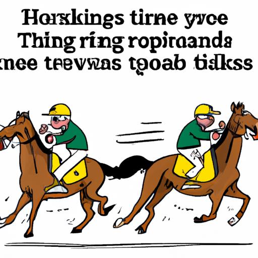 Laugh out loud at these side-splitting horse racing tips
