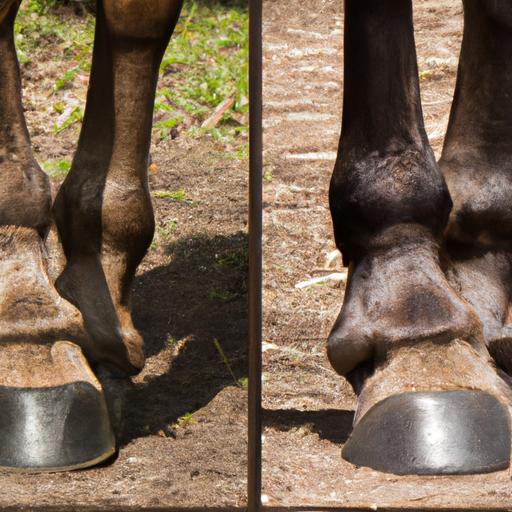 Witness the incredible results of hobdaying as a horse's previously damaged hoof is restored to optimal health.