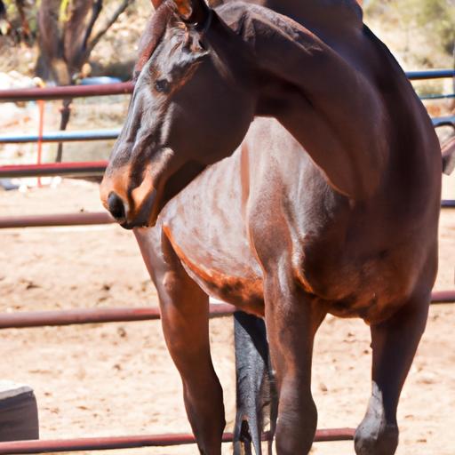 A focused horse participating in diverse training activities during a 30-day program.