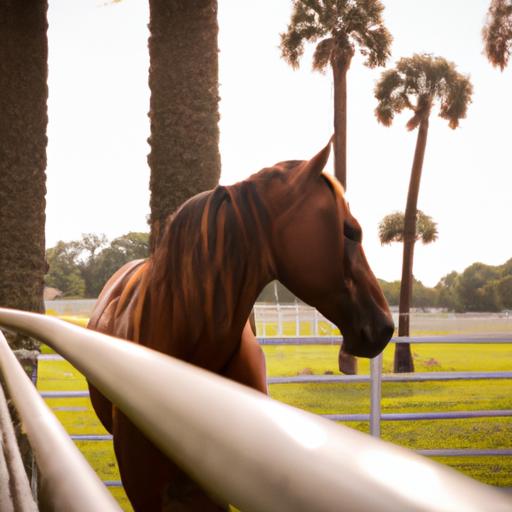Ocala Horse Training Center stands tall as a testament to the city's renowned equestrian heritage.