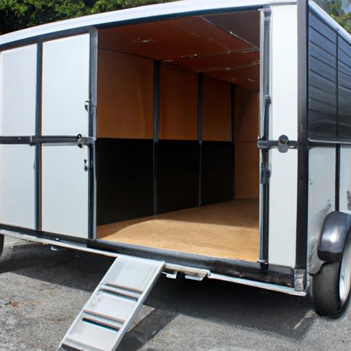 Experience the comfort and convenience of a straight load 1 horse trailer for your equine companion.