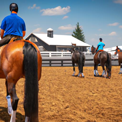 Equestrian arena maintenance equipment designed to attract customers and create a visually appealing environment.