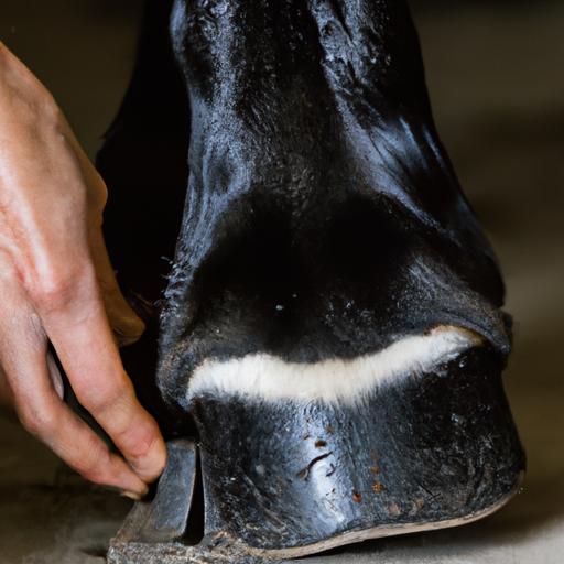 Proper hoof care is essential for a horse's overall well-being.