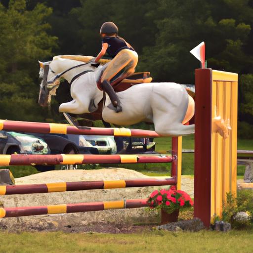 Embrace the excitement of show jumping, a horse sport with stringent safety measures.