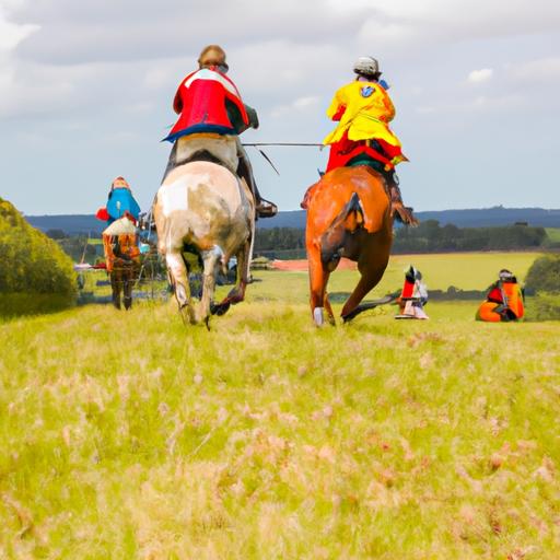 Thrilling horse sport activities in the picturesque landscapes of Ireland.