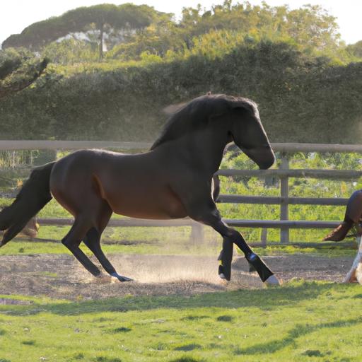 Witness the transformation of horses under the guidance of Irish trainers