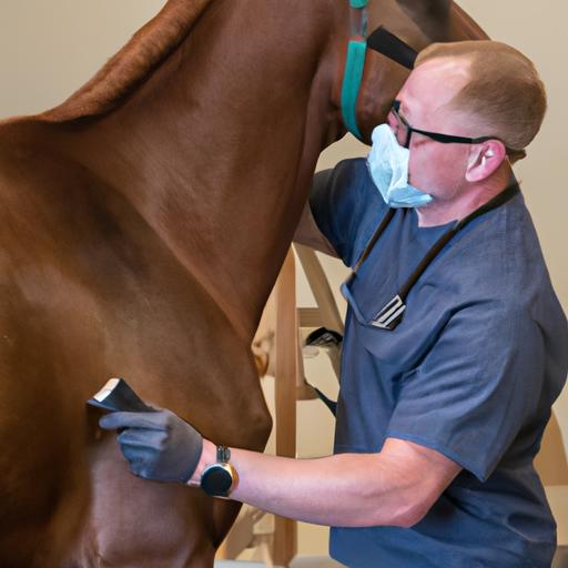 Diagnosing MH in horses requires a thorough examination by a qualified veterinarian.