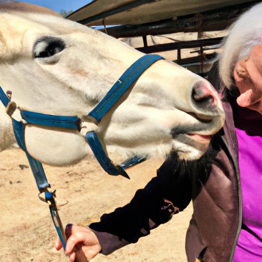 Witness Carla Gaines's exceptional horsemanship as she imparts wisdom to her equine companion.