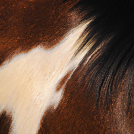 Explore the mesmerizing coat patterns of a horse breed zu up close.