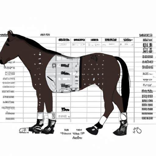 This size chart will ensure your horse's sport boots fit like a glove!