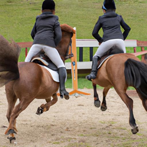 Experience the smooth and rhythmic tölt gait as riders compete in the Icelandic Horse Competition.