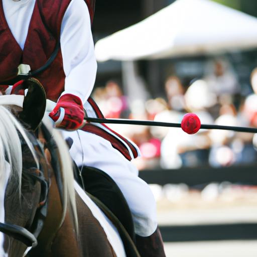 The rider and their hobby horse flawlessly execute a show jumping course, showcasing their bond.