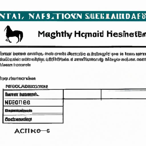 Interschool Qld Horse Health Declaration
