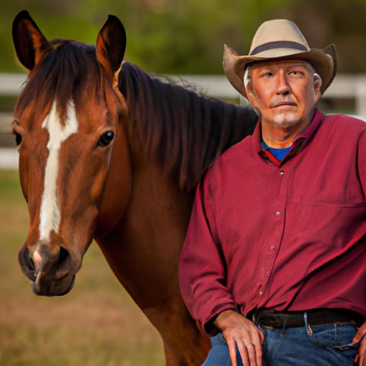 The bond between Jim Isley and his horse is built on trust and communication.