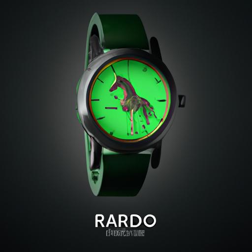 An iconic Rado Green Horse timepiece, a symbol of innovation and craftsmanship.