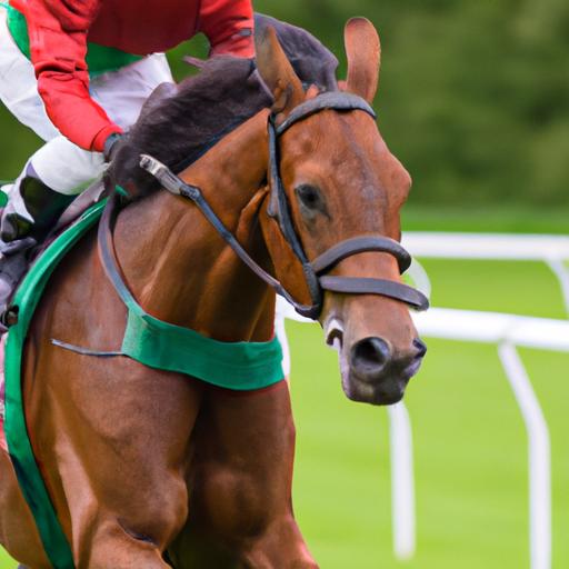 Experience the sheer strength and elegance of racehorses as they give their all on the track.