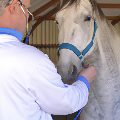Regular veterinary check-ups ensure the ongoing well-being of silver horses.