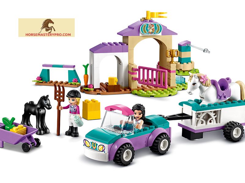 Step-by-Step Instructions for LEGO Friends Horse Training and Trailer