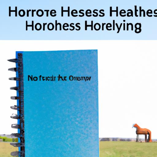 Using a horse health record book streamlines communication between horse owners and veterinarians.
