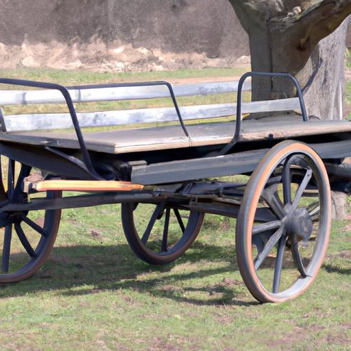 Save money without compromising quality by purchasing a used horse training cart.