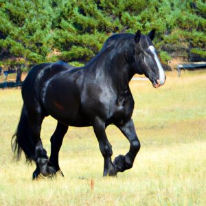 Black Draft Horse Breeds