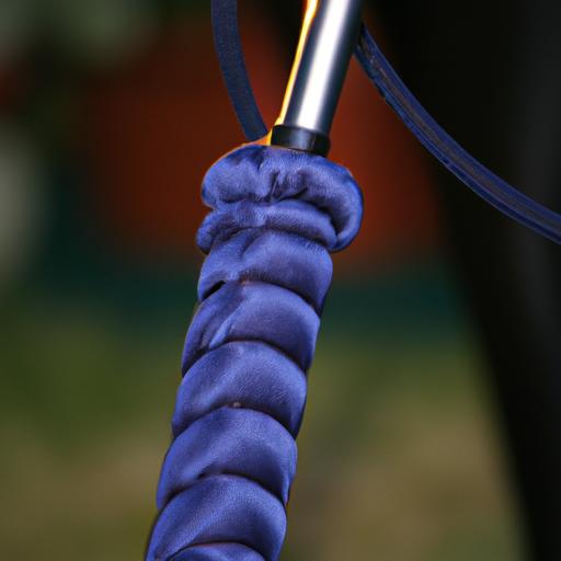 The Intrepid International horse training lunge whip features a sturdy build and ergonomic grip, ensuring a secure and comfortable hold for trainers.