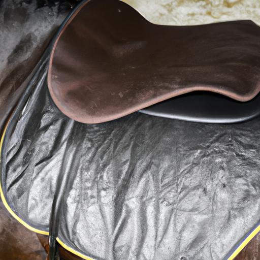 An equine enjoying the cushioning and support of a high-quality saddle pad
