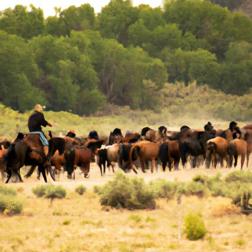Witness the synergy between cowboys and their chosen horse breeds.