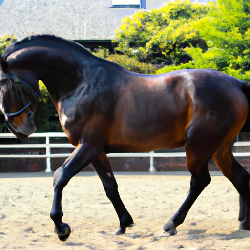 Dutch Warmbloods excel in dressage with their powerful movements and trainability.