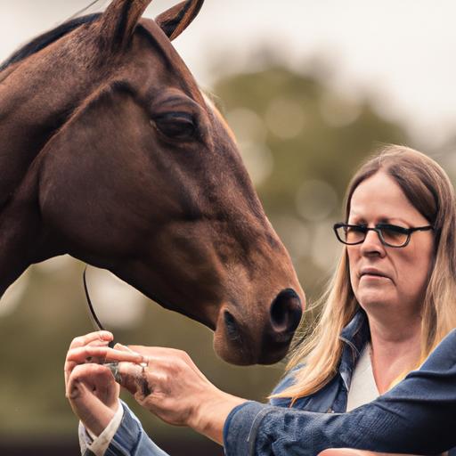 Elisha Edwards provides expert guidance to horse owners, emphasizing the significance of prioritizing horse health.