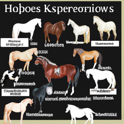 Expand your equestrian knowledge with a visually appealing horse breeds poster