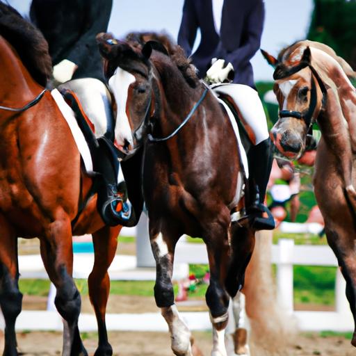 Experience the elegance and precision of eventing horse breeds in the art of dressage.
