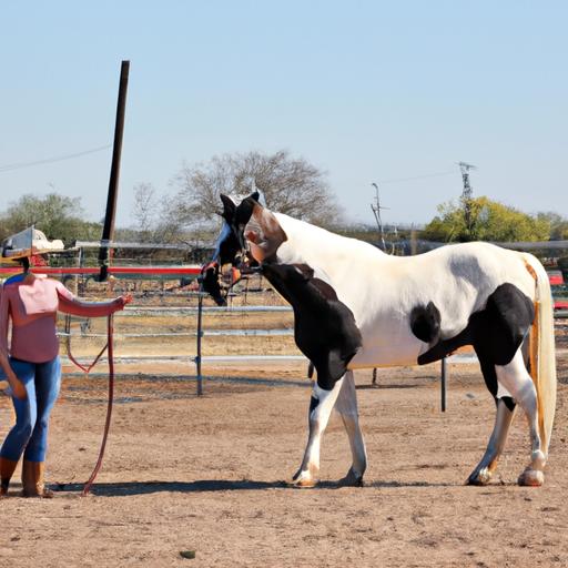 Seeking professional assistance for effective horse training.