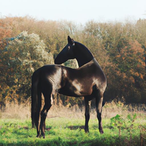 A Friesian Sport Horse being registered with the Friesian Sport Horse Registry.