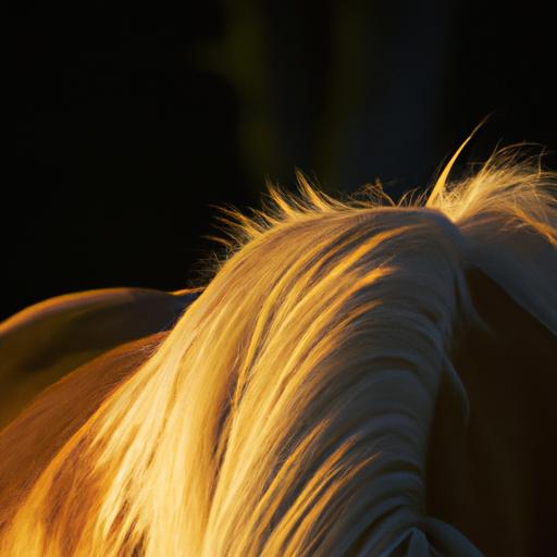 A stunning Palomino horse showcasing its radiant golden coat.