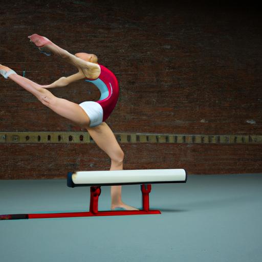 Core strength and control are essential in vaulting horse training.