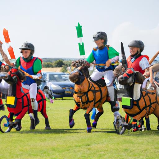 The hobby horse competition UK 2022 features exhilarating races filled with excitement and determination.