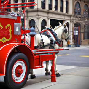 Horse-drawn Fire Engine History