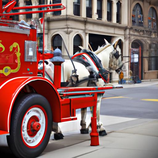 Horse-drawn Fire Engine History