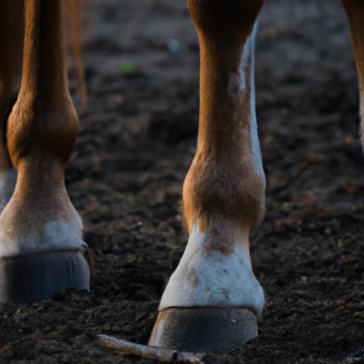 A mesmerizing example of a horse breed with feathered feet, showcasing its distinct and captivating foot adornment.