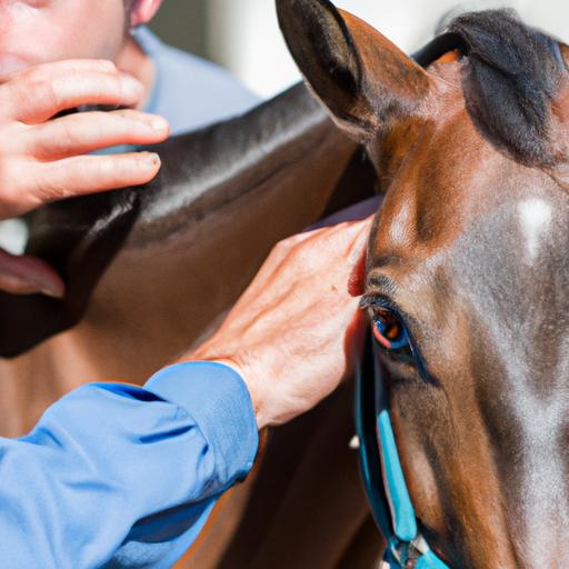 Thorough examination of a horse's health prior to trade