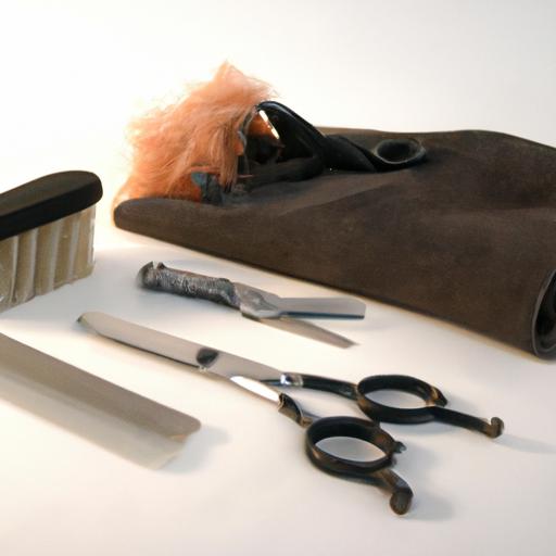 Essential grooming tools from the horse grooming kit in the UK, ensuring a pristine appearance for your horse.