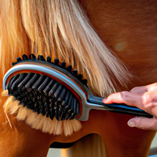 Learn the art of grooming horses with the perfect brush sequence.