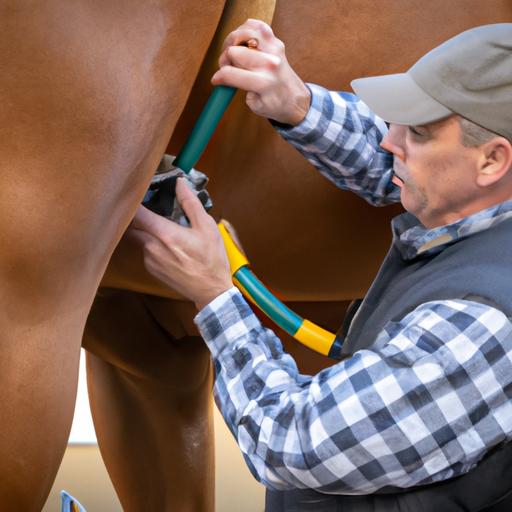 A skilled horse groom is essential for the overall well-being of the horse.