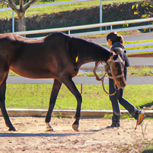 Building a strong bond with your horse through ground training is key to ultimate horse training success.