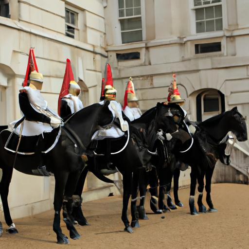 The historic Horse Guards, standing as a testament to centuries of British heritage.