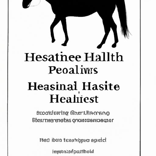 Horse Health Certificate Pdf